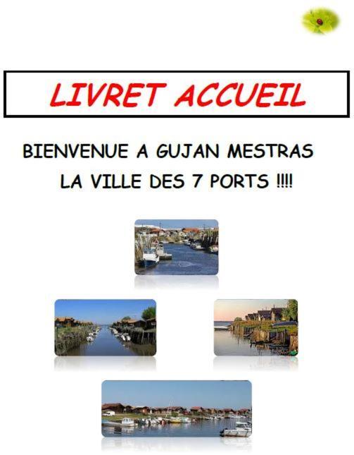 Villa Climatisee Et Wifi Gujan A 5 Mn Du Bassin D'Arcachon 외부 사진